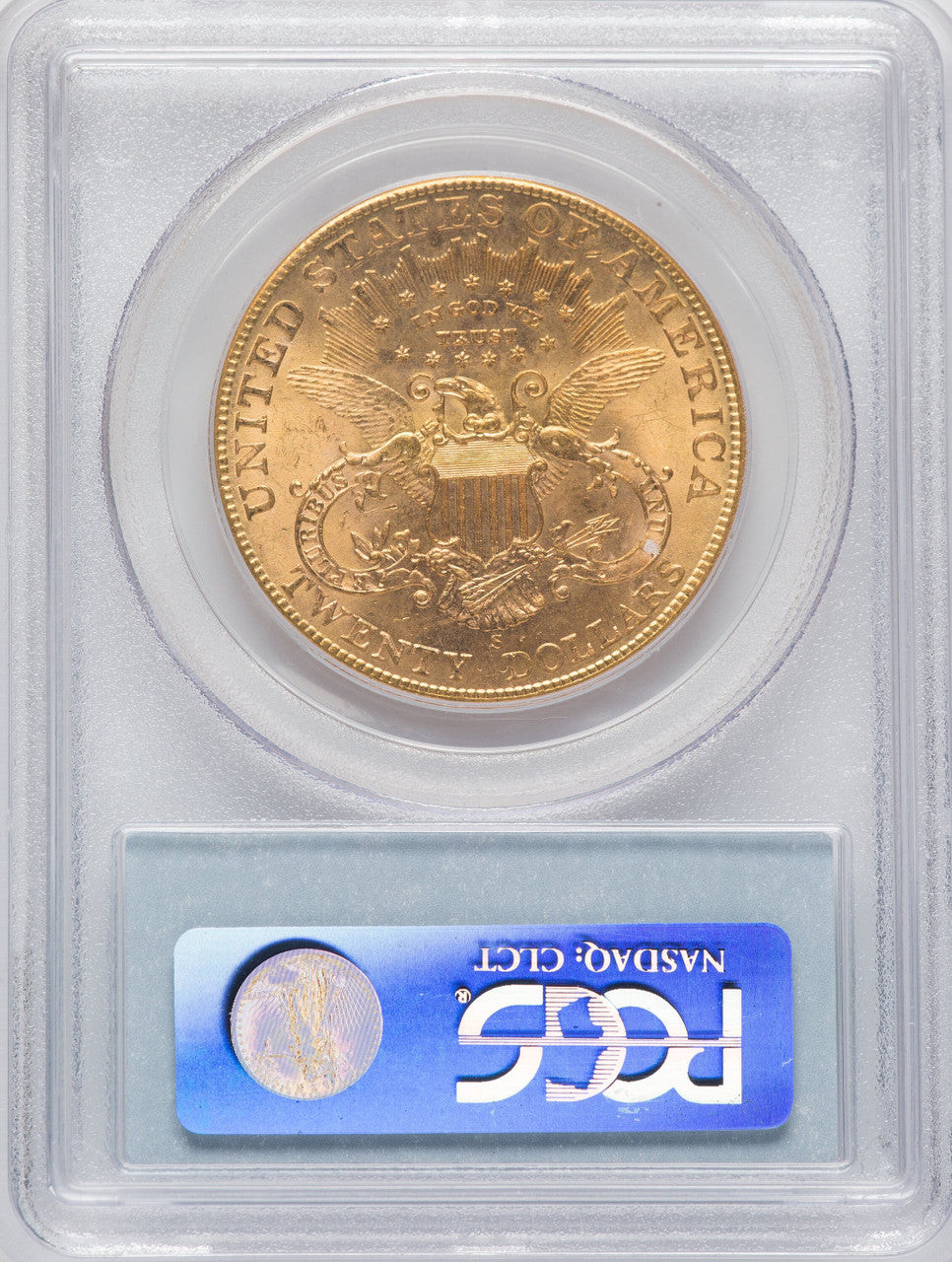 1904-S $20 CAC Liberty Double Eagle PCGS MS64