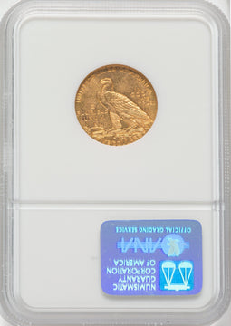 1909-D $5 CAC Indian Half Eagle NGC MS63