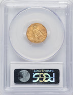 1927 $2.50 Indian Quarter Eagle PCGS MS65