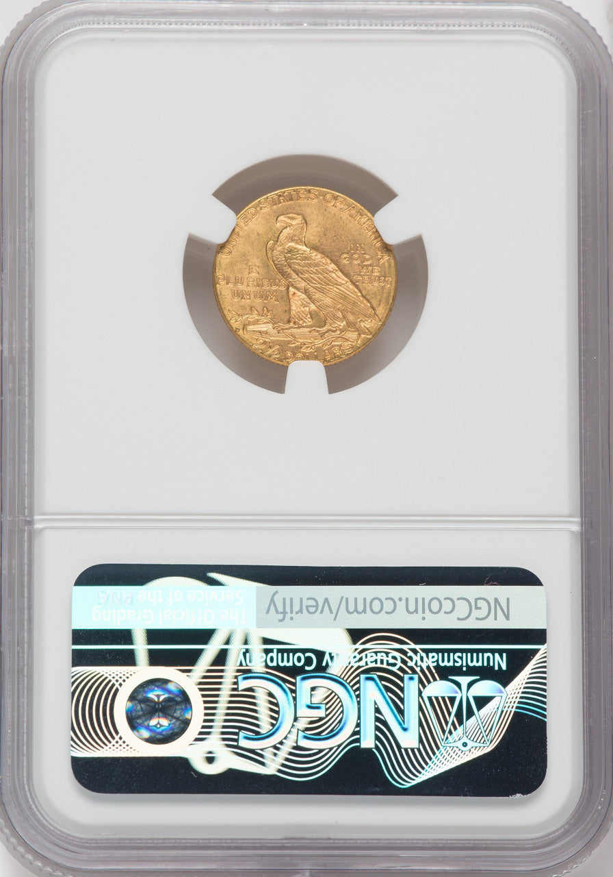 1925-D $2.50 Indian Quarter Eagle NGC MS65