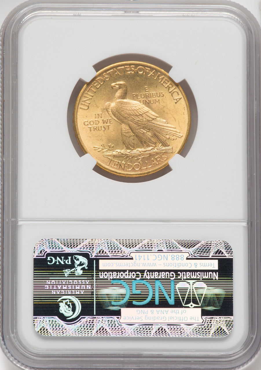 1915 $10 Indian Eagle NGC MS65