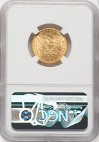 1907-D $5 Liberty Half Eagle NGC MS65