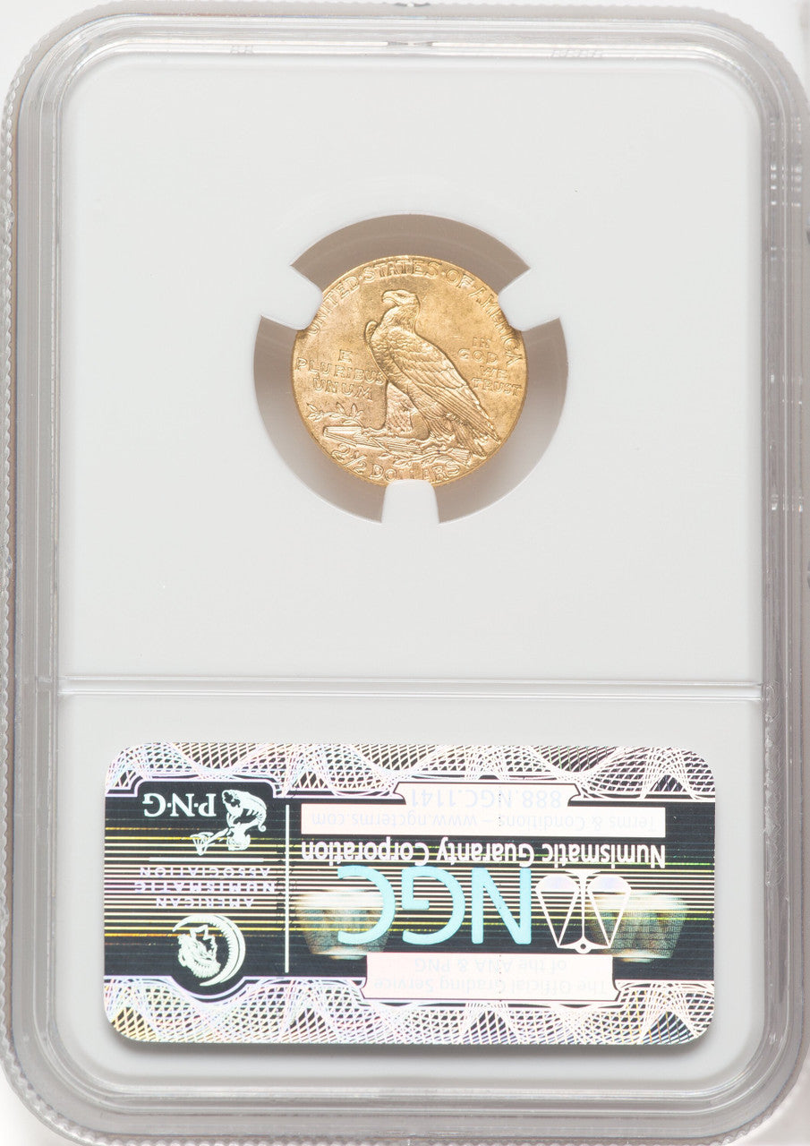 1928 $2.50 Indian Quarter Eagle NGC MS65