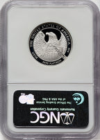 2007-W $50 Half-Ounce Platinum Eagle 10th Anniversary NGC PF70