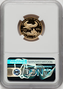 2016-W $10 Quarter-Ounce Gold Eagle 30th Anniversary NGC PF70