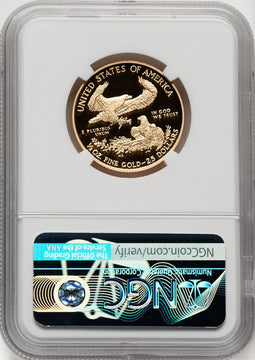 2016-W $25 Half-Ounce Gold Eagle 30th Anniversary NGC PF70