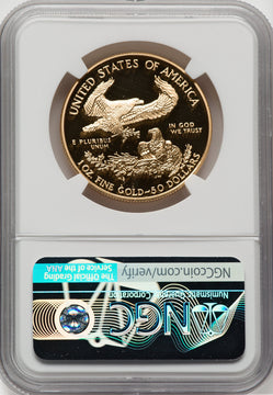 2003-W $50 One-Ounce Gold Eagle NGC PF70