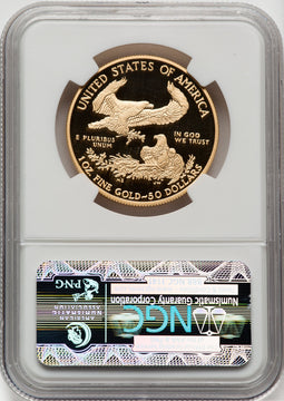 2010-W $50 One-Ounce Gold Eagle First Strike NGC PF70