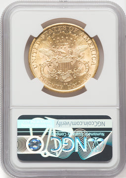 1890-CC $20 Liberty Double Eagle NGC MS62