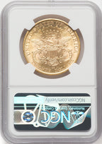 1890-CC $20 Liberty Double Eagle NGC MS62