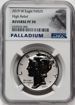 2019-W $25 Palladium Reverse Proof NGC PF70 (517409006)