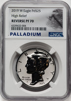 2019-W $25 Palladium Reverse Proof NGC PF70 (517409006)