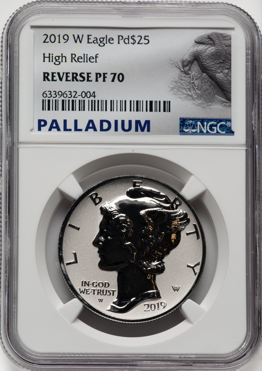 2019-W $25 Palladium Reverse Proof NGC PF70 (517409006)