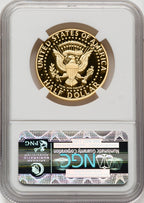 2014-W 50C Kennedy Gold 50th Anniversary First Strike Proof Kennedy Half Dollar NGC PR70