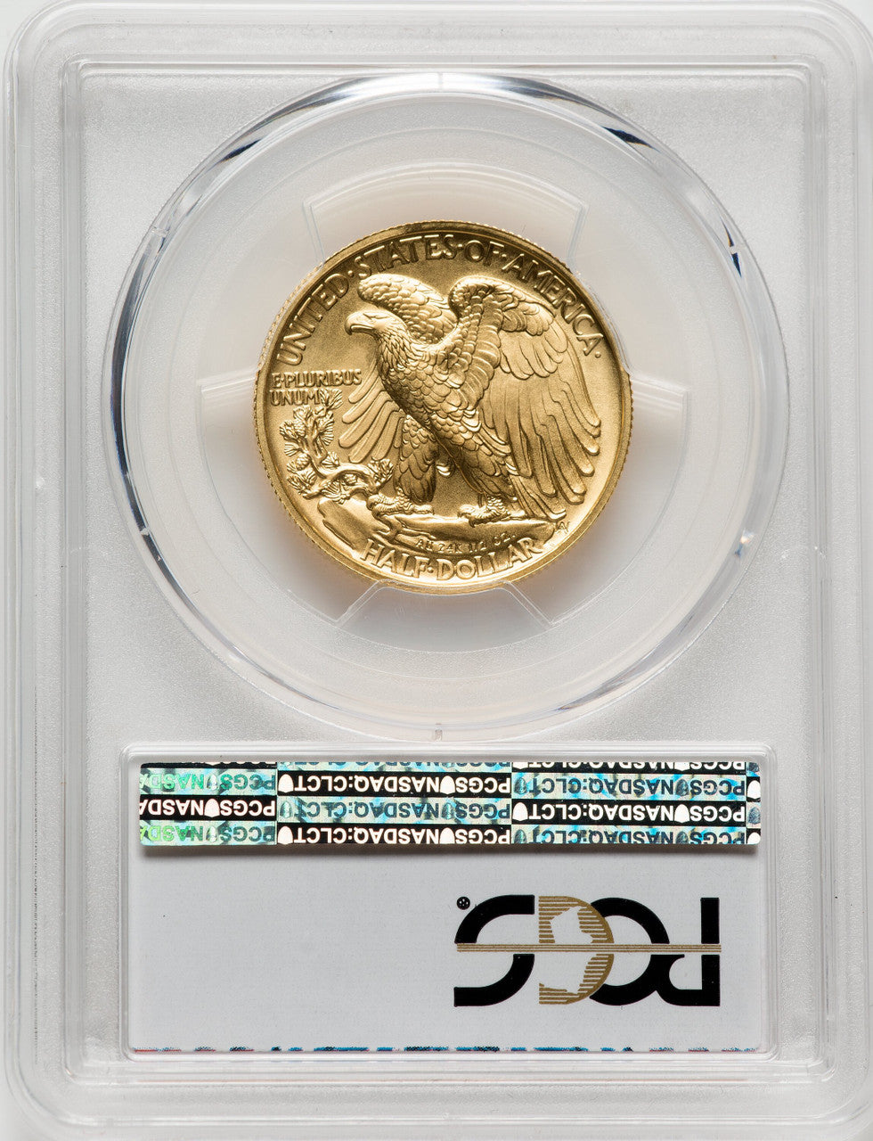 2016-W 50C Walking Liberty Half-Ounce Gold First Strike PCGS SP70