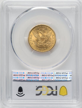 1907 $5 Liberty Half Eagle PCGS MS66