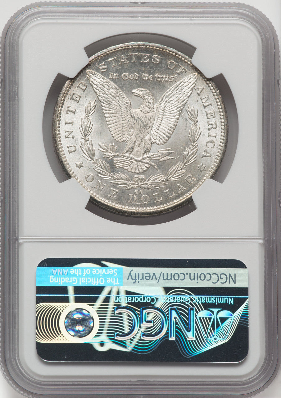 1892-CC $1 Morgan Dollar NGC MS62