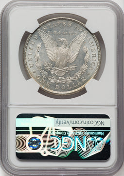 1878 8TF $1 VAM-18 Doubled Date Morgan Dollar NGC MS64