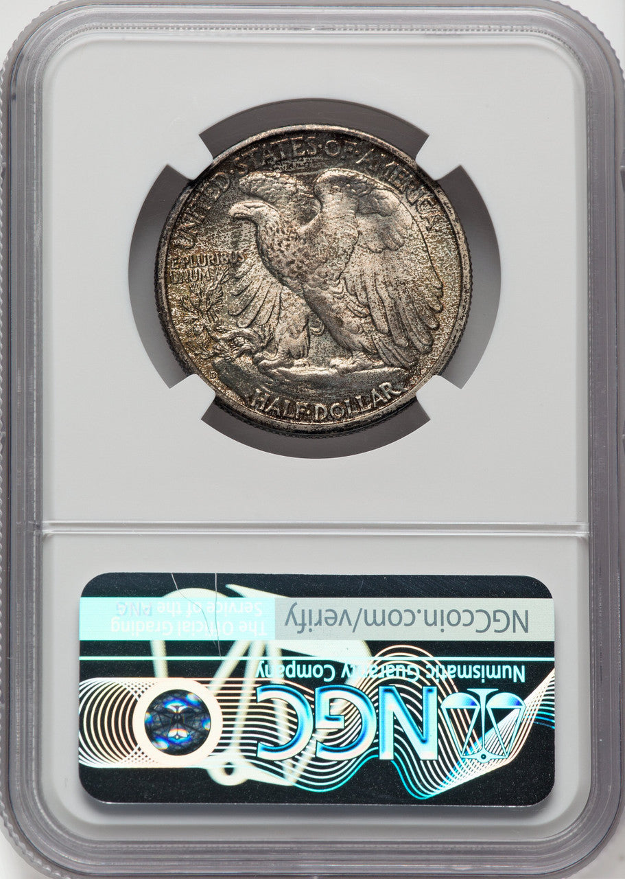 1937-D 50C Walking Liberty Half Dollar NGC MS65