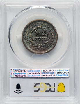 1849 1C N-20 BN Large Cent PCGS MS64