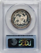 1873 50C No Arrows Closed 3 Proof Seated Half Dollar PCGS PR66