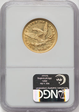 1850-O $10 Liberty Eagle NGC AU55