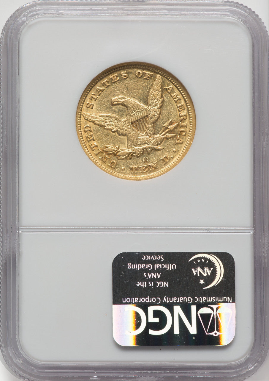 1850-O $10 Liberty Eagle NGC AU55