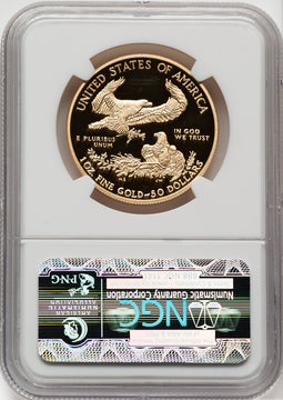 2013-W $50 One-Ounce Gold Eagle First Strike NGC PF70