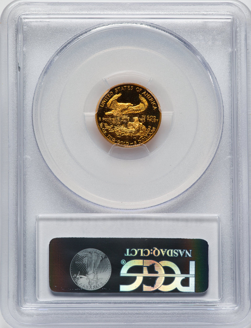 1992-P $5 Tenth-Ounce Gold Eagle PCGS PR70