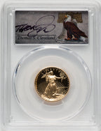 1988-P $10 Quarter-Ounce Gold Eagle Thomas Cleveland Bell PCGS PR70