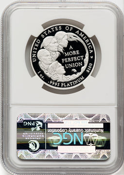 2009-W $100 One-Ounce Platinum Eagle First Strike DC NGC PF70
