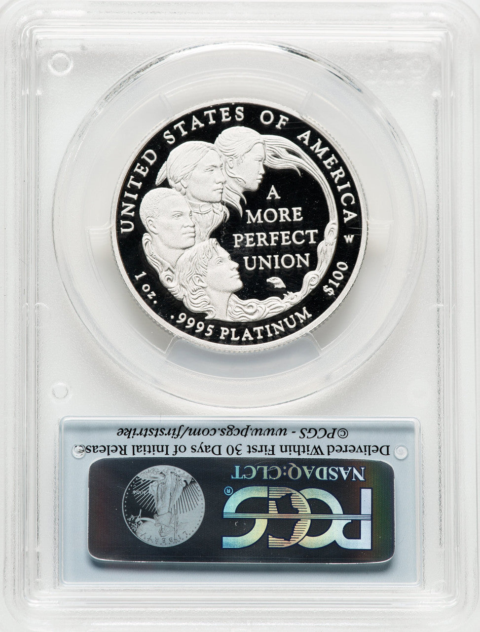 2009-W $100 One-Ounce Platinum Eagle First Strike DC PCGS PR70