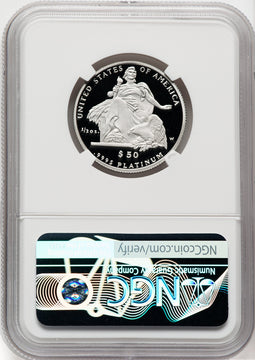 2004-W P$50 Half-Ounce Platinum Eagle DC NGC PF70