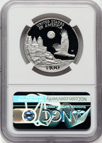 1998-W $100 One-Ounce Platinum Eagle Statue of Liberty DC NGC PF70