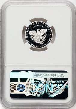 2005-W $25 Quarter-Ounce Platinum Eagle Statue of Liberty DC NGC PF70