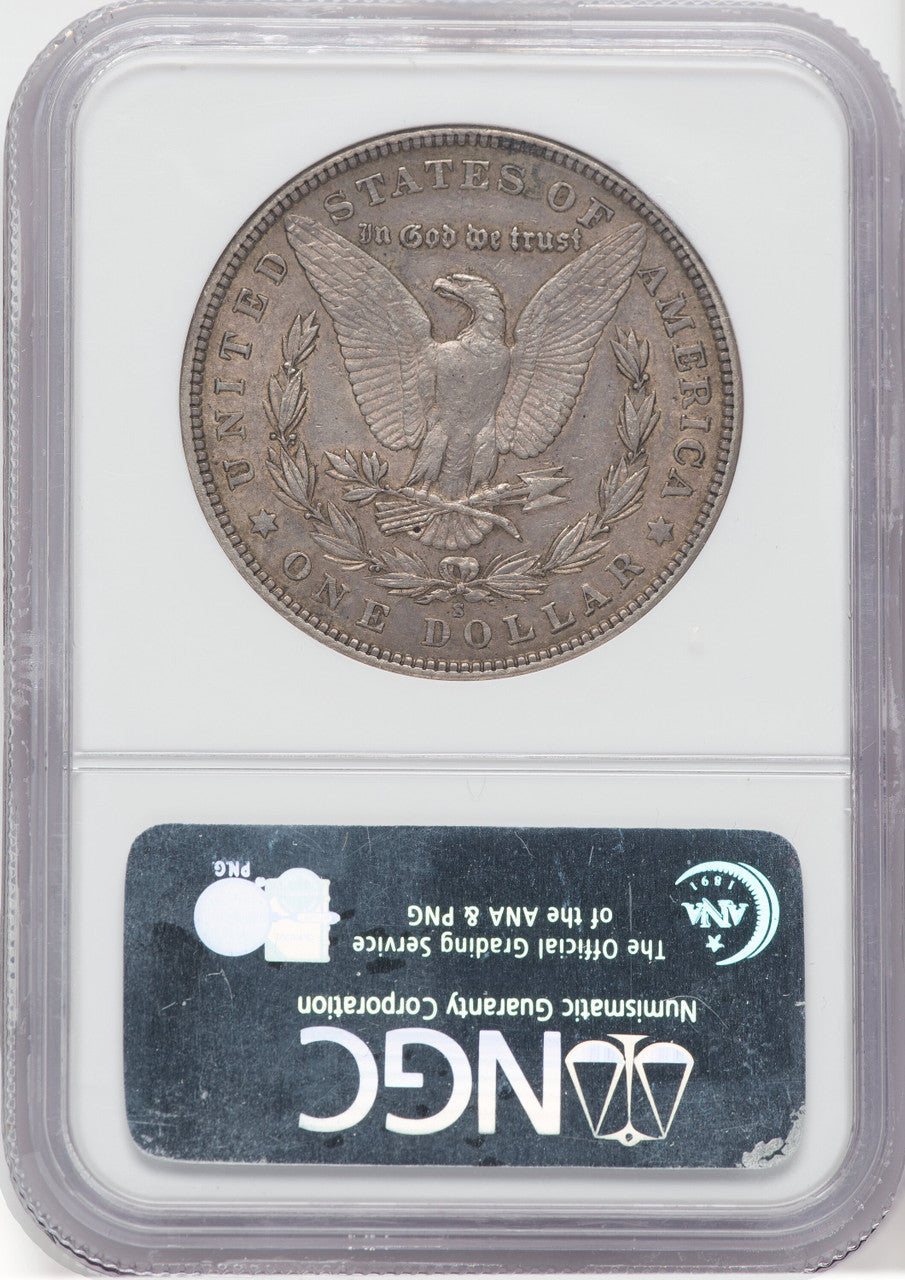 1904-S $1 Morgan Dollar NGC AU55