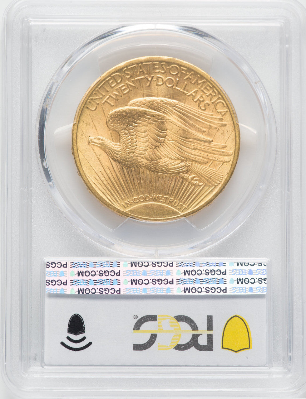 1912 $20 Saint-Gaudens Double Eagle PCGS MS65