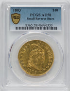 1803 $10 Early Eagle PCGS AU58