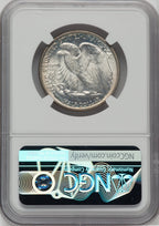 1945 50C Walking Liberty Half Dollar NGC MS67