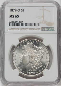 1879-O $1 Morgan Dollar NGC MS65