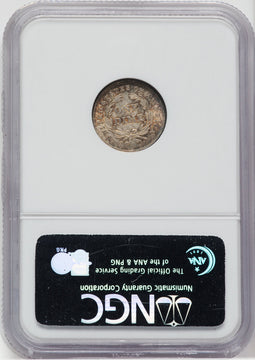 1840 10C NO DRAPERY Seated Dime NGC MS66