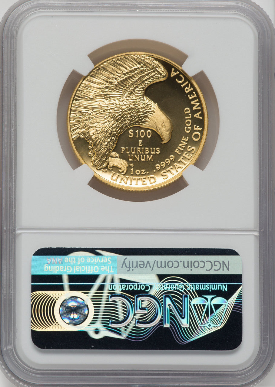 2019-W $100 High Relief NGC SP70 Enhanced Finish