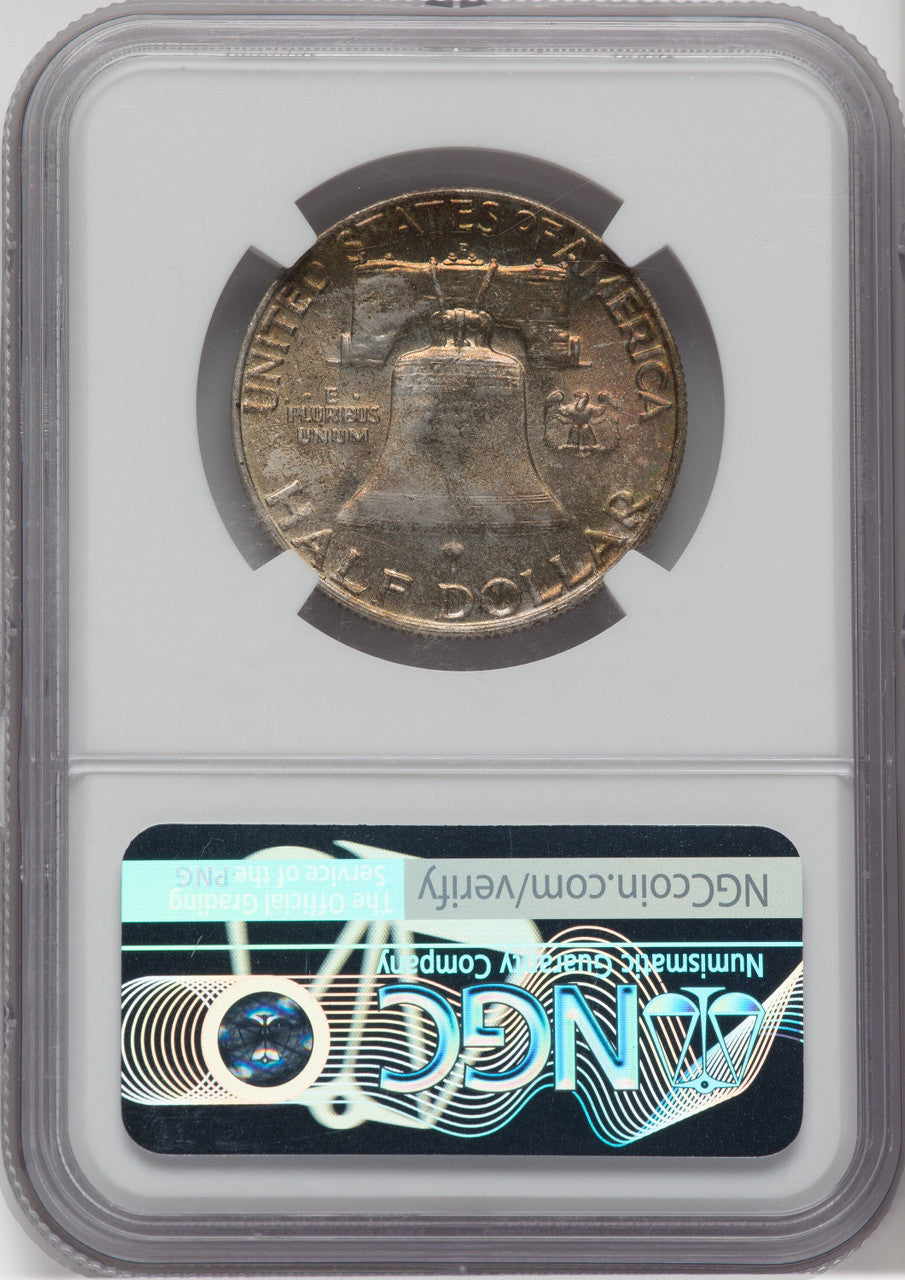 1958-D 50C FL Franklin Half Dollar NGC MS67