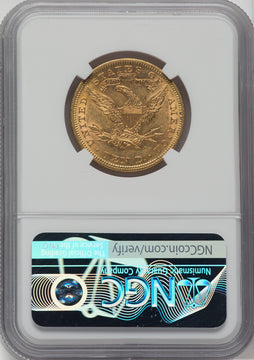 1903-O $10 Liberty Eagle NGC AU58