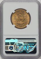 1903-O $10 Liberty Eagle NGC AU58