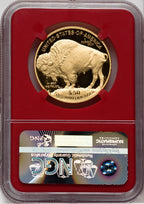 2016-W $50 Buffalo First Day of Issue NGC PF70
