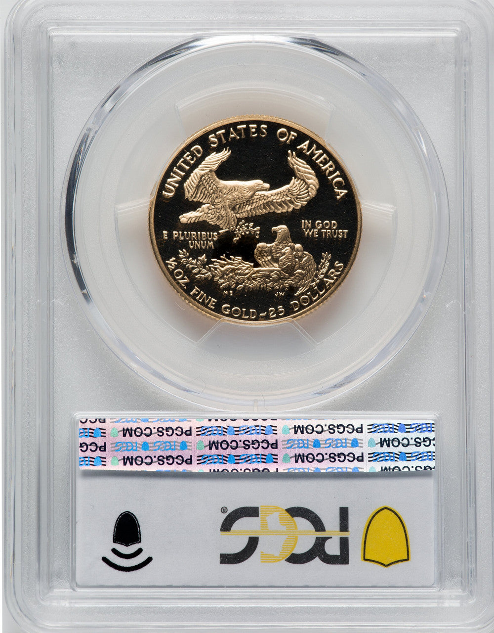1993-P $25 Half-Ounce Gold Eagle NGC Secure NGC PF70