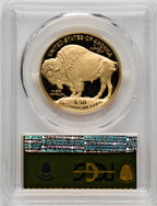 2019-W $50 One-Ounce American Buffalo .9999 Fine Gold First Strike PCGS PR70