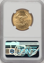 1993 $25 Half-Ounce Gold Eagle NGC MS69