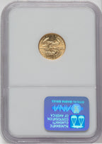 1989 $5 Tenth-Ounce Gold Eagle NGC MS69
